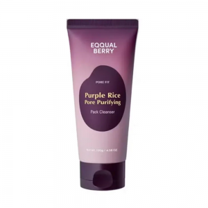 منظف ​​المسام بالأرز الأرجواني من ايكوال بيري 130 جرام Purple Rice Pore Cleanser by Equal Berry